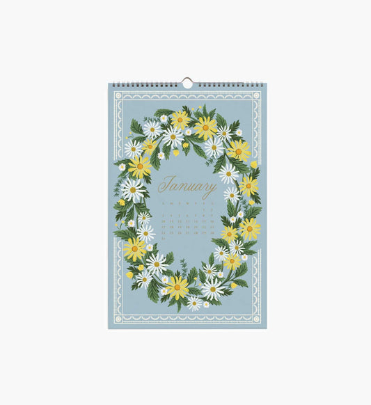 2027 Wall Calendar - Botanical Garden