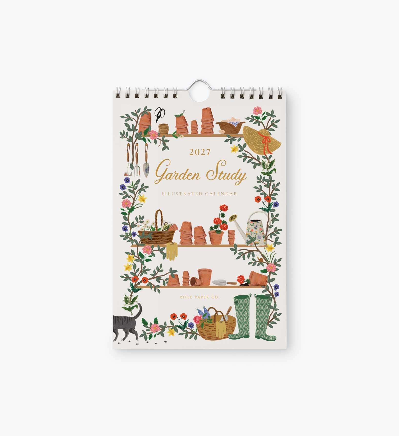 2027 Kitchen Calendar - Garden Study - Premium Design Accessory