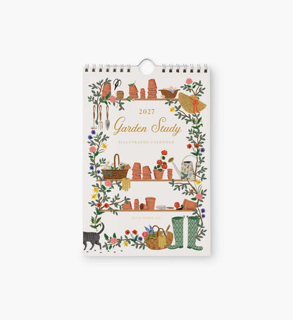 2027 Kitchen Calendar - Garden Study - Premium Design Accessory
