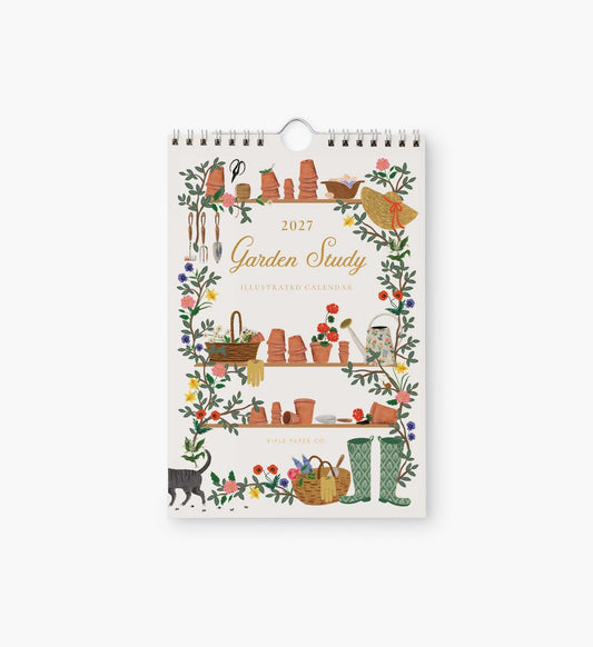 2027 Kitchen Calendar - Garden Study - Premium Design Accessory