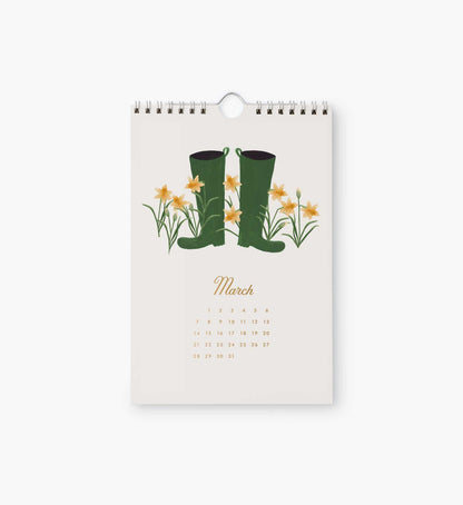 2027 Kitchen Calendar - Garden Study