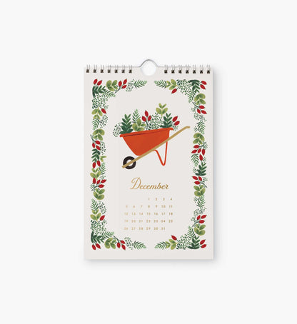 2027 Kitchen Calendar - Garden Study