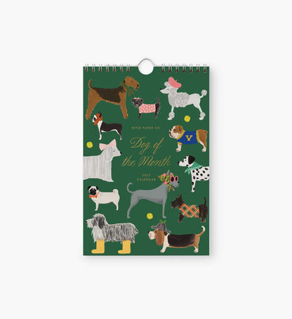 2027 Kitchen Calendar - Dog of the Month - Premium Design Accessory