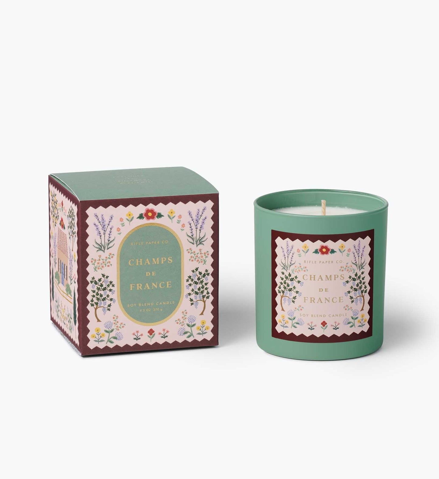 9.5 oz Candle - Champs de France - Premium Design Accessory