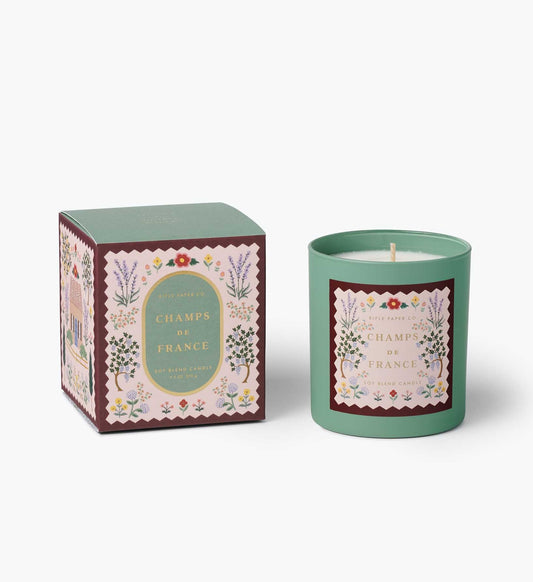 9.5 oz Candle - Champs de France - Premium Design Accessory