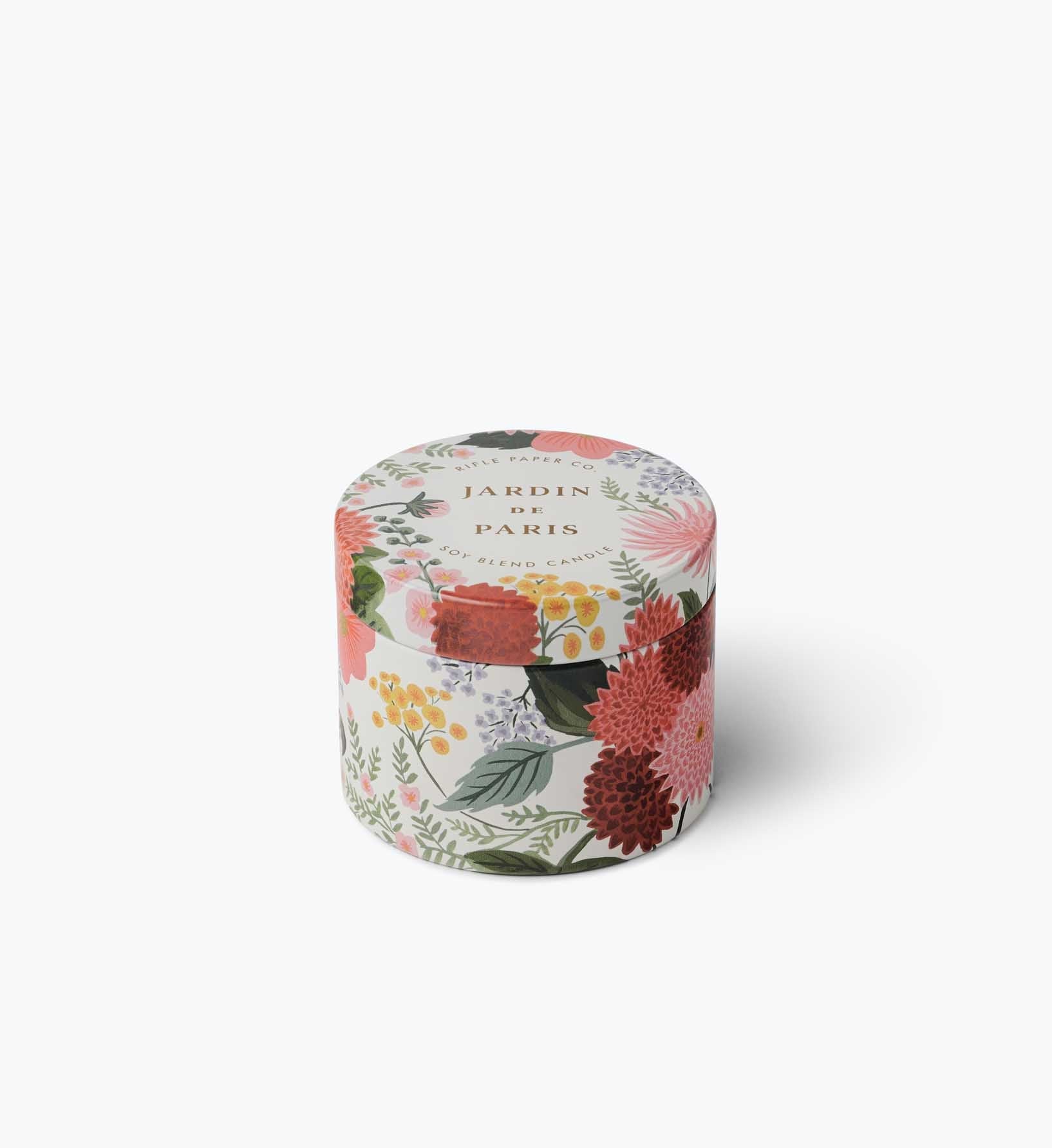 Tin Candle - Jardin de Paris - Premium Design Accessory