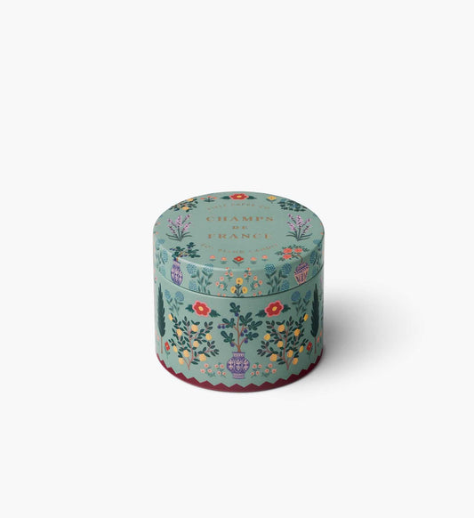 Tin Candle - Champs de France - Premium Design Accessory