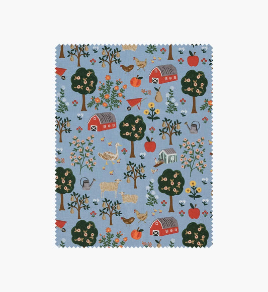 Farmhouse Cotton Fabric - Slate - Premium Design Accessory