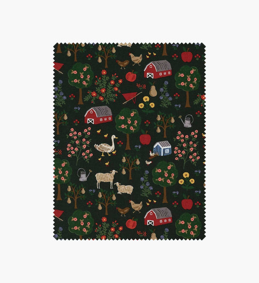 Farmhouse Cotton Fabric - Evergreen - Premium Design Accessory