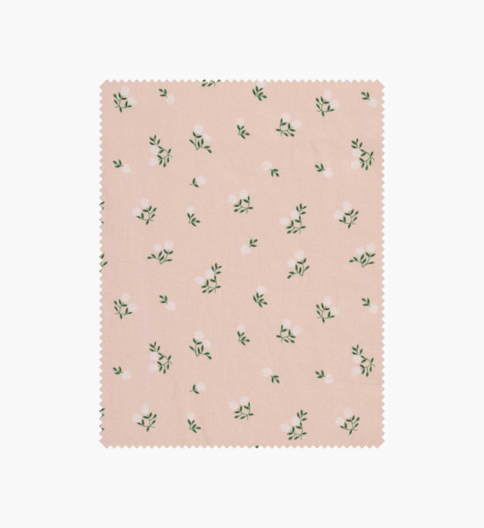 Ditsy Hydrangea Cotton Fabric - Pink - Premium Design Accessory