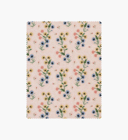 Poppy Cotton Fabric - Pink - Premium Design Accessory