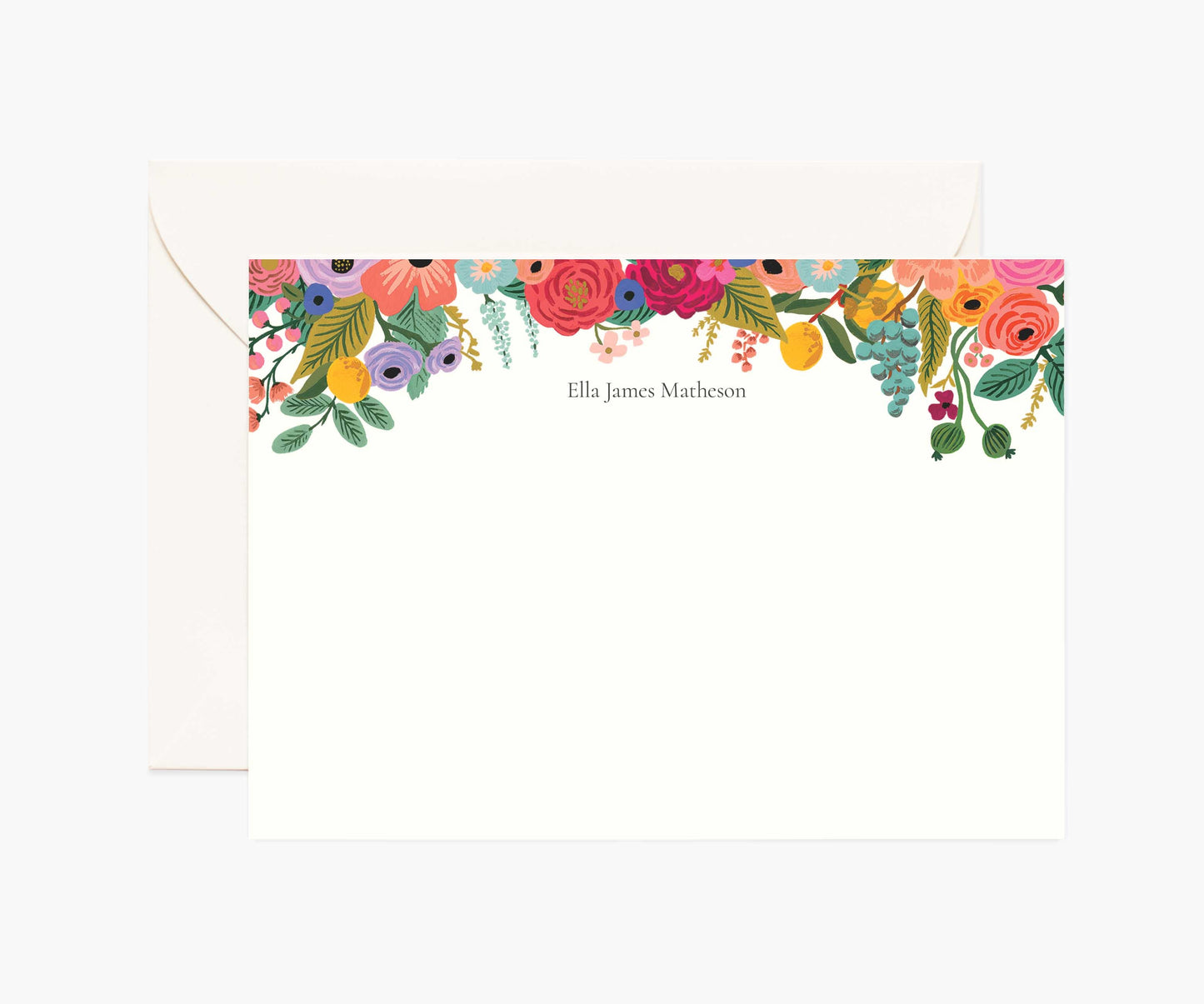 Floral Personalized Stationery  - Garden Party - Premium Design Accessory