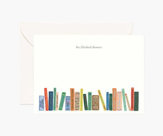 Everyday Personalized Stationery  - Book Club - Premium Design Accessory