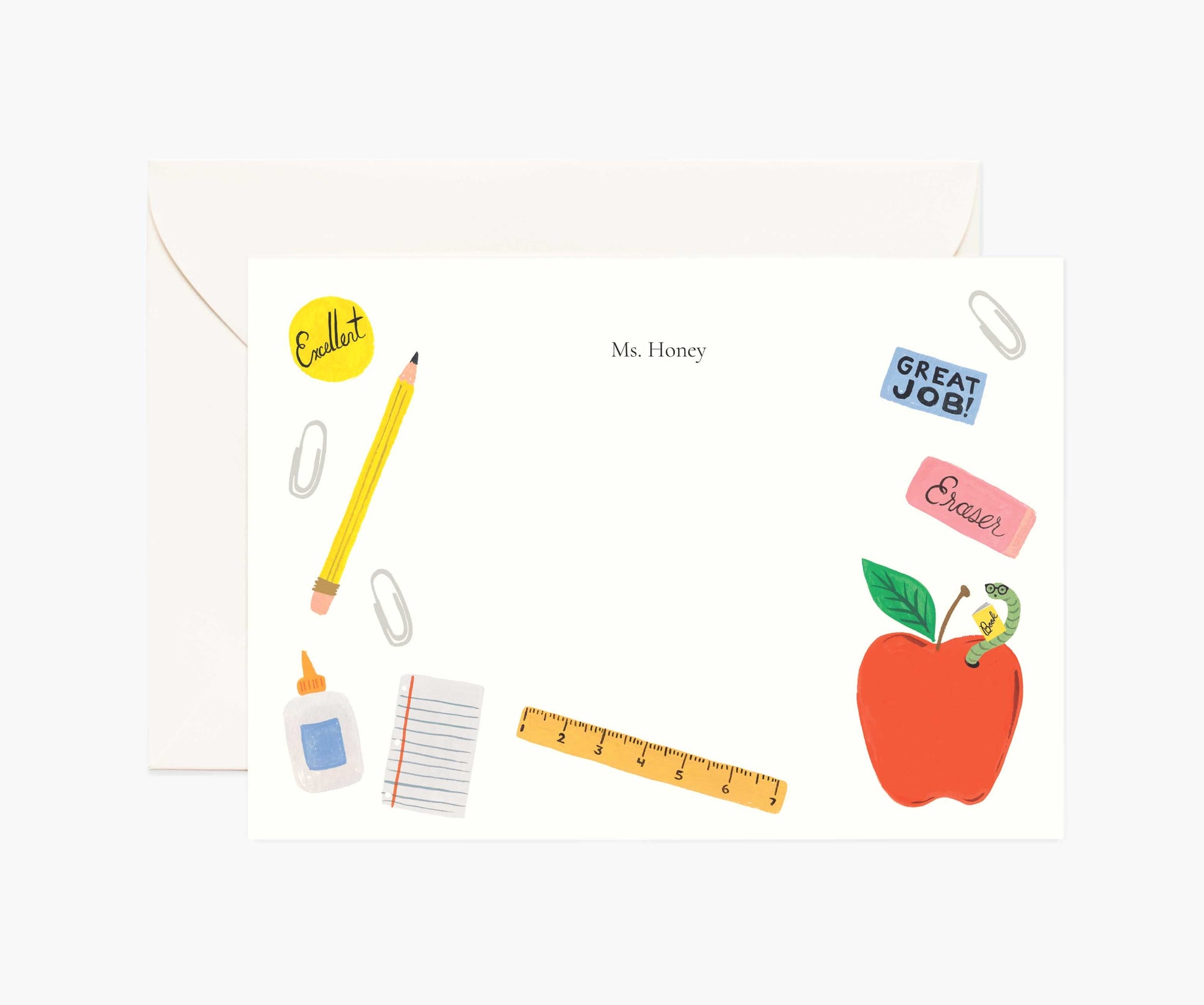 Everyday Personalized Stationery  - Teacher's Desk - Premium Design Accessory