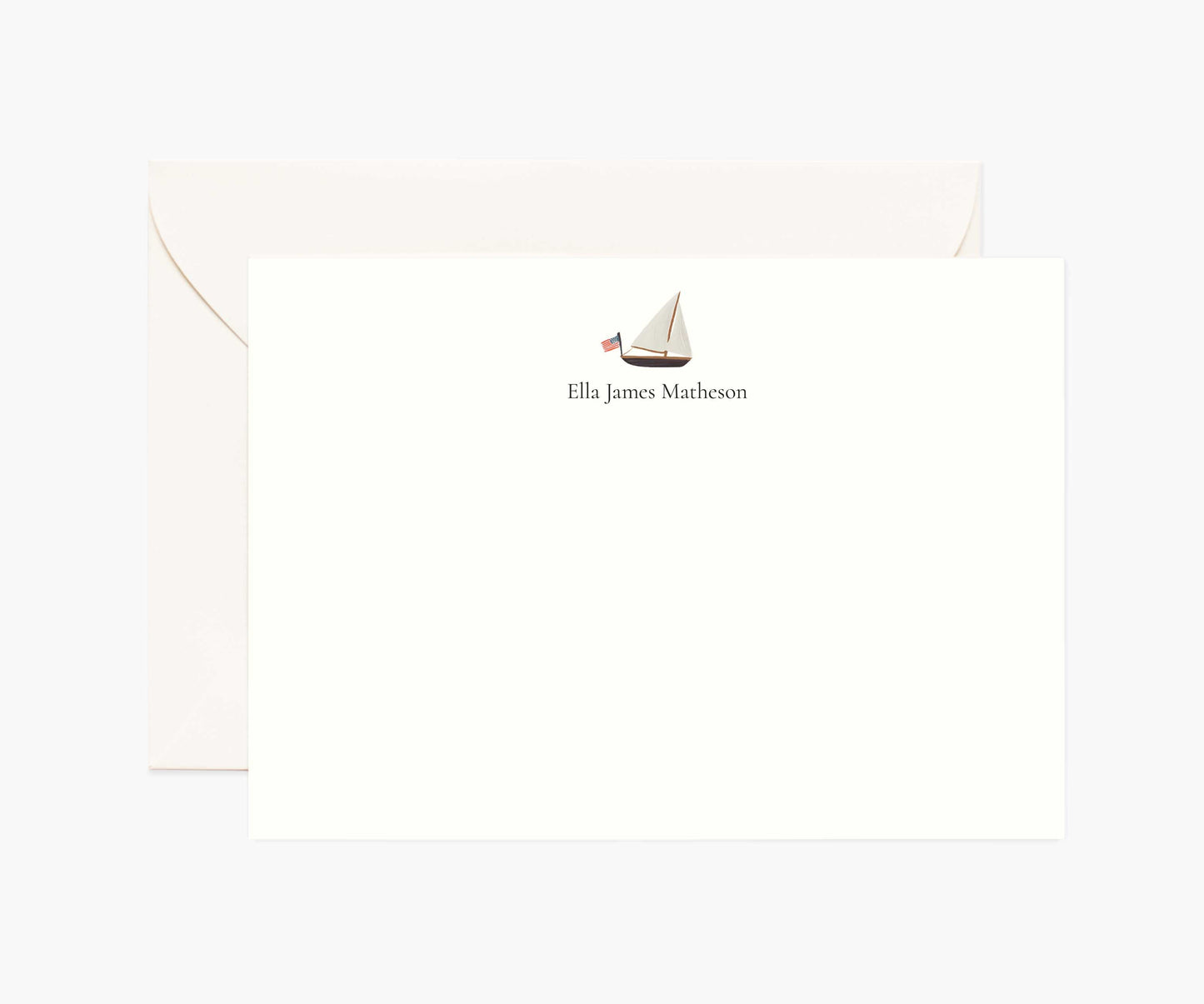 Activities Personalized Stationery  - Sailboat - Premium Design Accessory