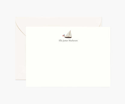 Activities Personalized Stationery  - Sailboat - Premium Design Accessory