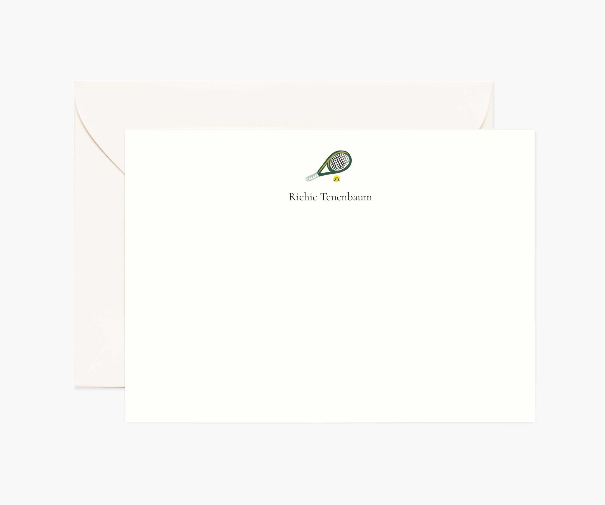 Activities Personalized Stationery  - Tennis - Premium Design Accessory