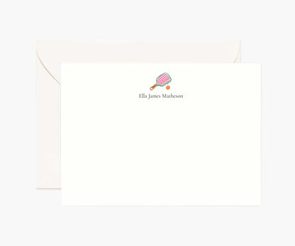 Activities Personalized Stationery  - Pickleball - Premium Design Accessory
