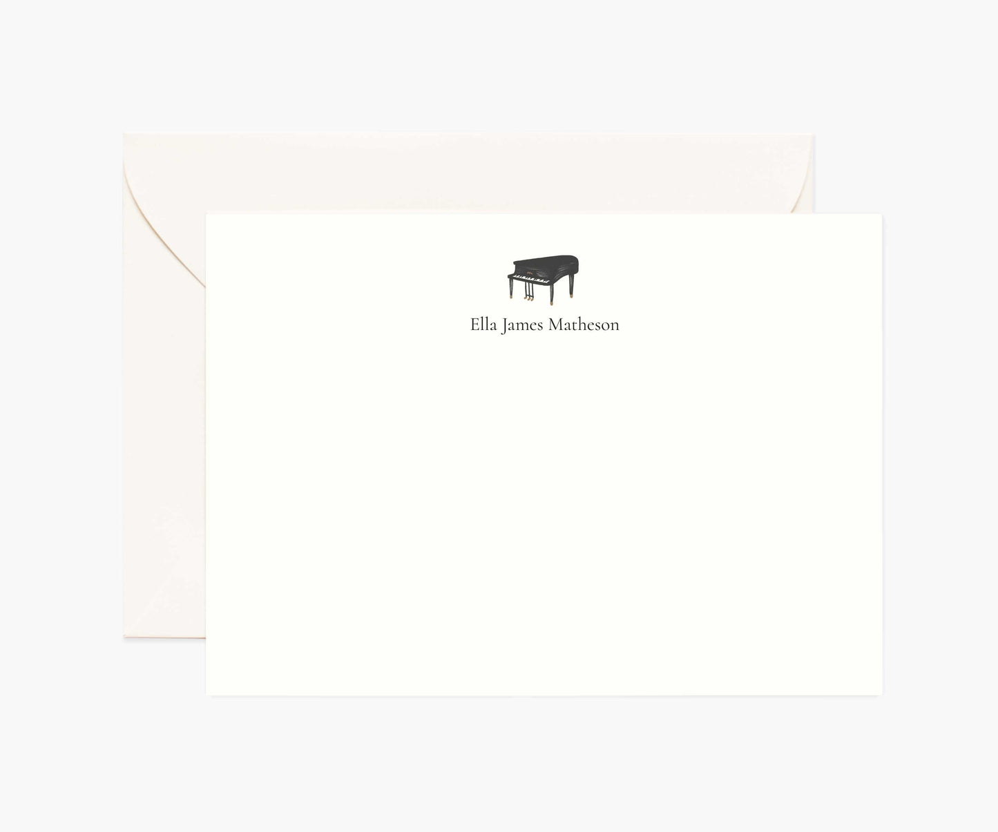 Arts Personalized Stationery  - Piano - Premium Design Accessory