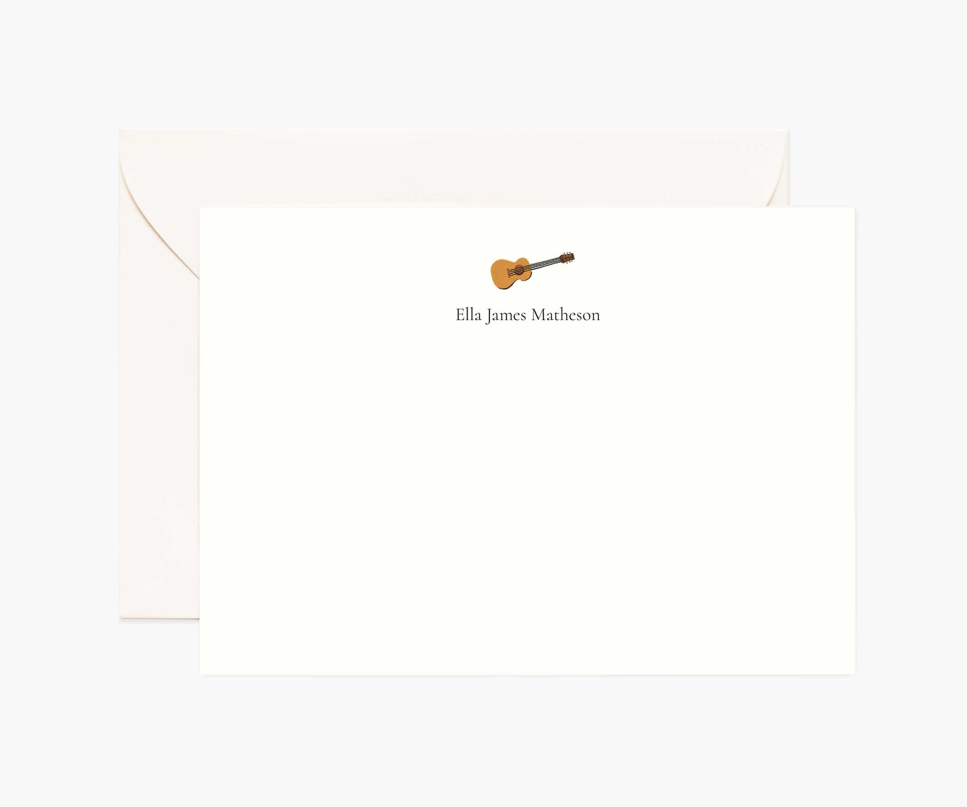 Arts Personalized Stationery  - Guitar - Premium Design Accessory