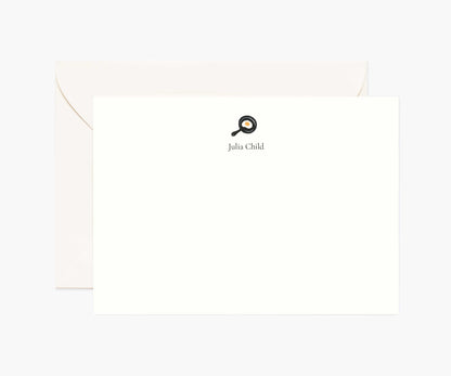 Food & Drink Personalized Stationery  - Frying Pan - Premium Design Accessory