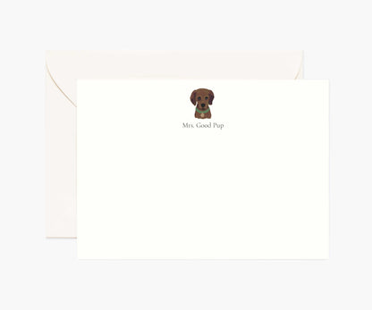 Pets Personalized Stationery - Dog 5 - Premium Design Accessory