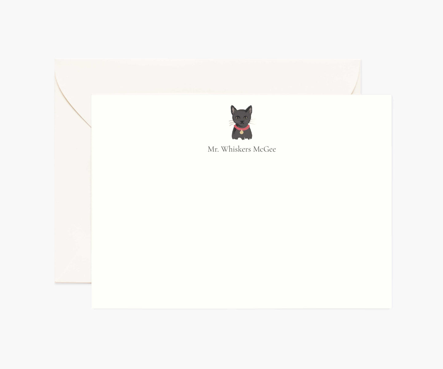 Pets Personalized Stationery - Cat 2 - Premium Design Accessory