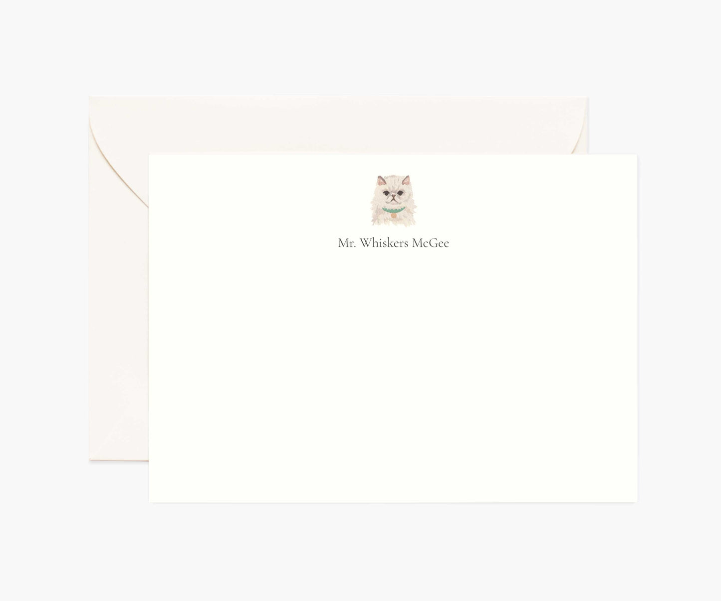 Pets Personalized Stationery - Cat 8 - Premium Design Accessory