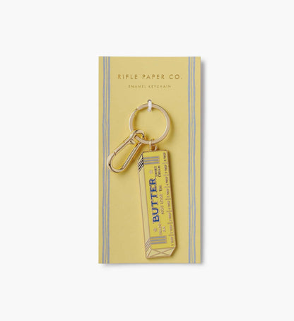 Enamel Keychain - Butter Not Lose 'Em