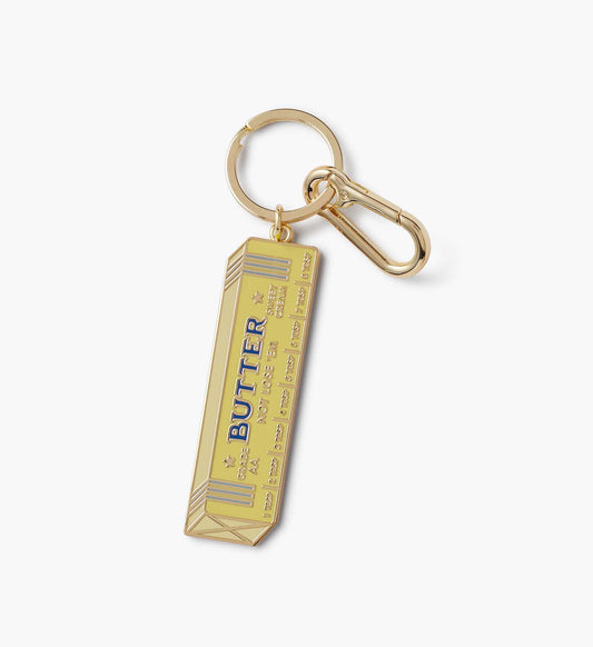 Enamel Keychain - Butter Not Lose 'Em - Enamel Keychain