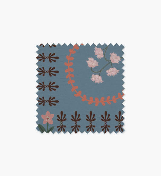 Bea Ottoman Fabric Sample - Lottie - Premium Design Accessory