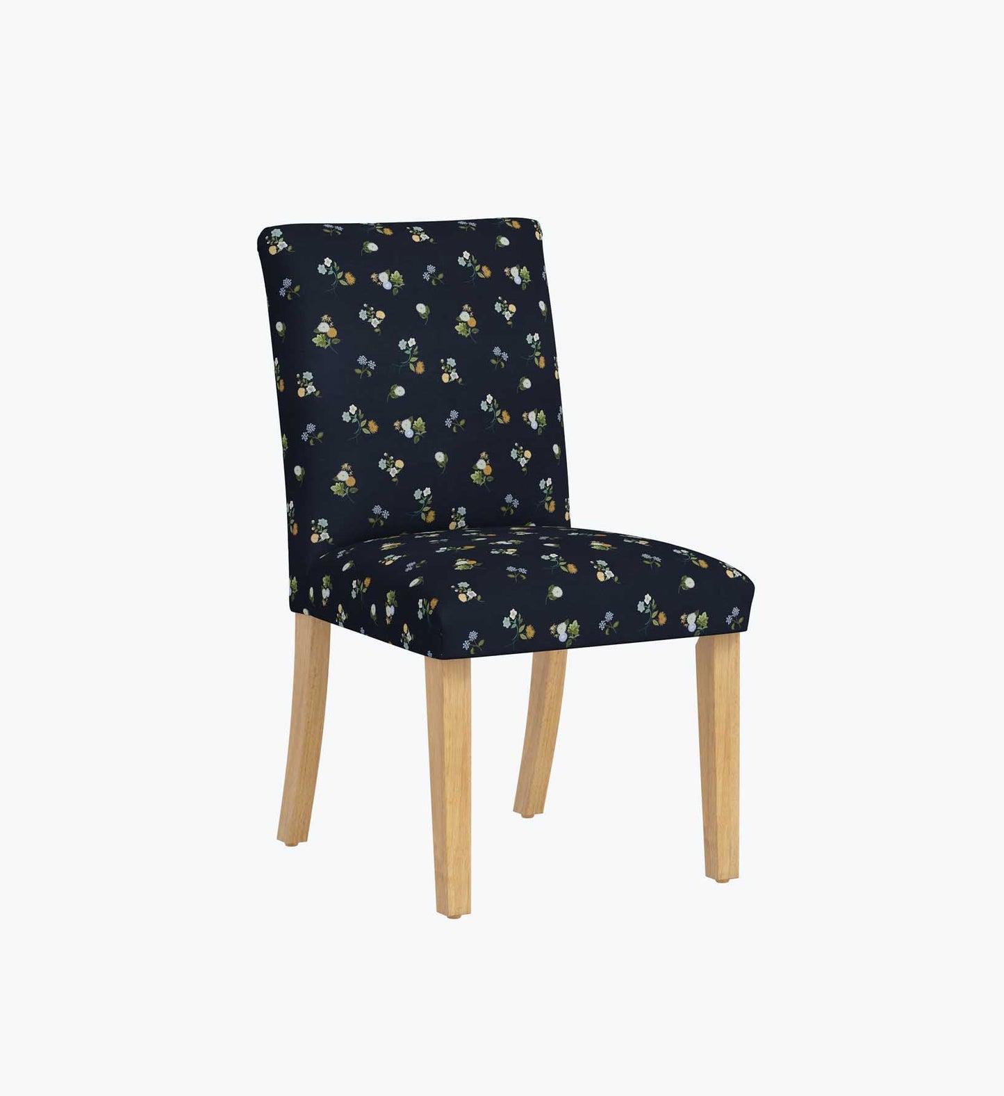 Lorraine Dining Chair - Ditsy Dahlia Navy - Premium Design Accessory