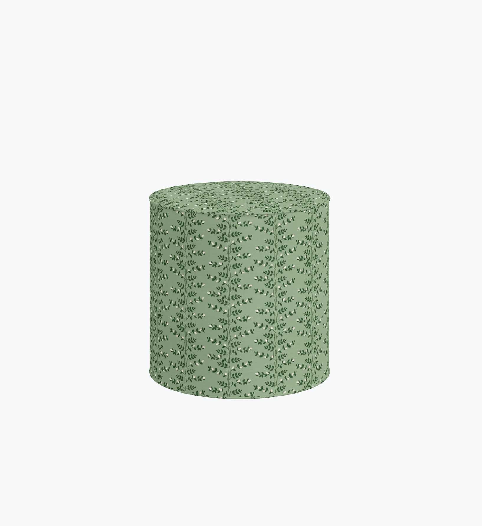Billie Ottoman - Climbing Vines - Premium Design Accessory