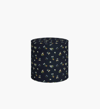 Billie Ottoman - Ditsy Dahlia Navy - Premium Design Accessory