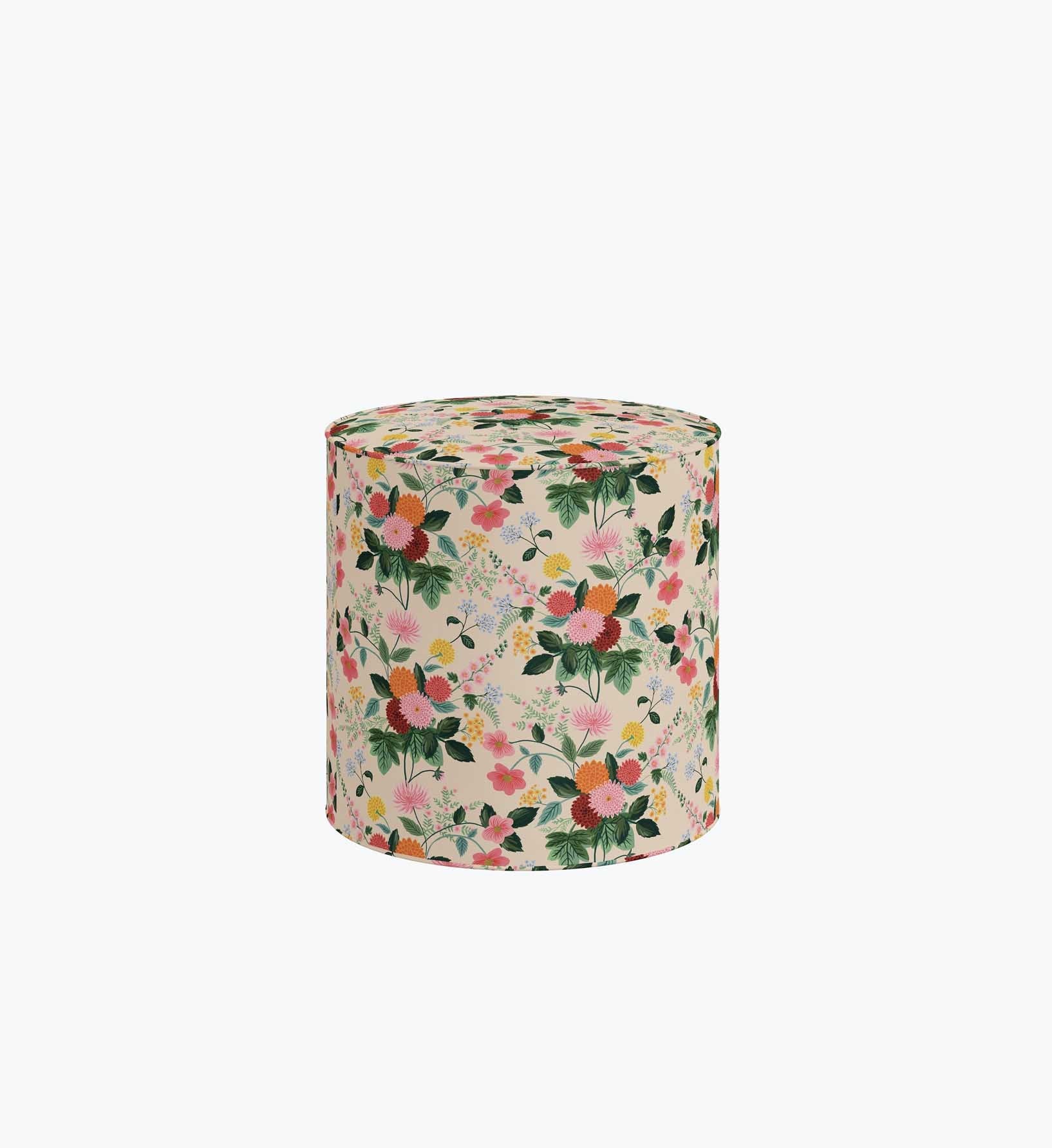 Billie Ottoman - Dahlia - Premium Design Accessory