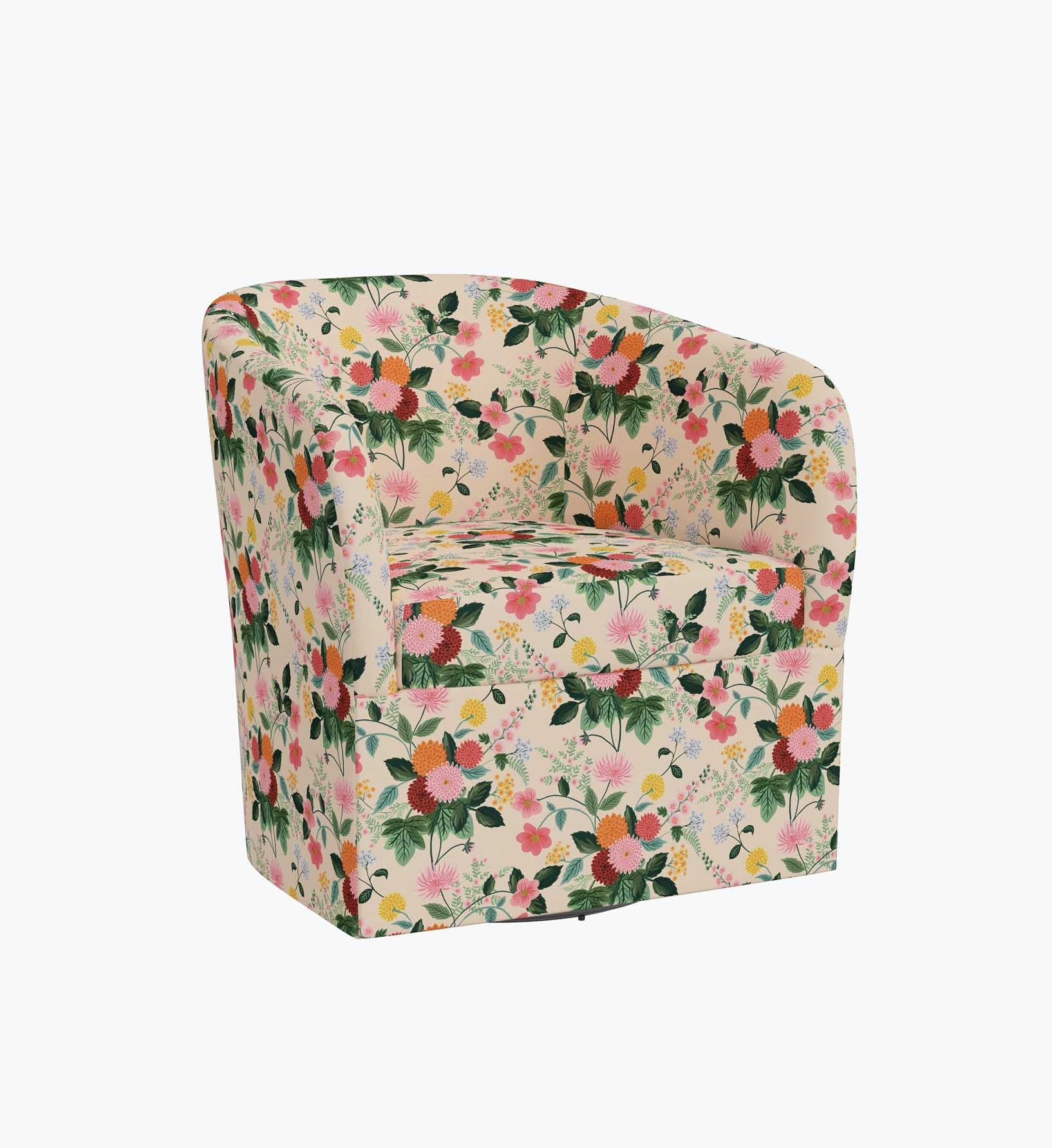 Pembroke Swivel Chair - Dahlia - Premium Design Accessory