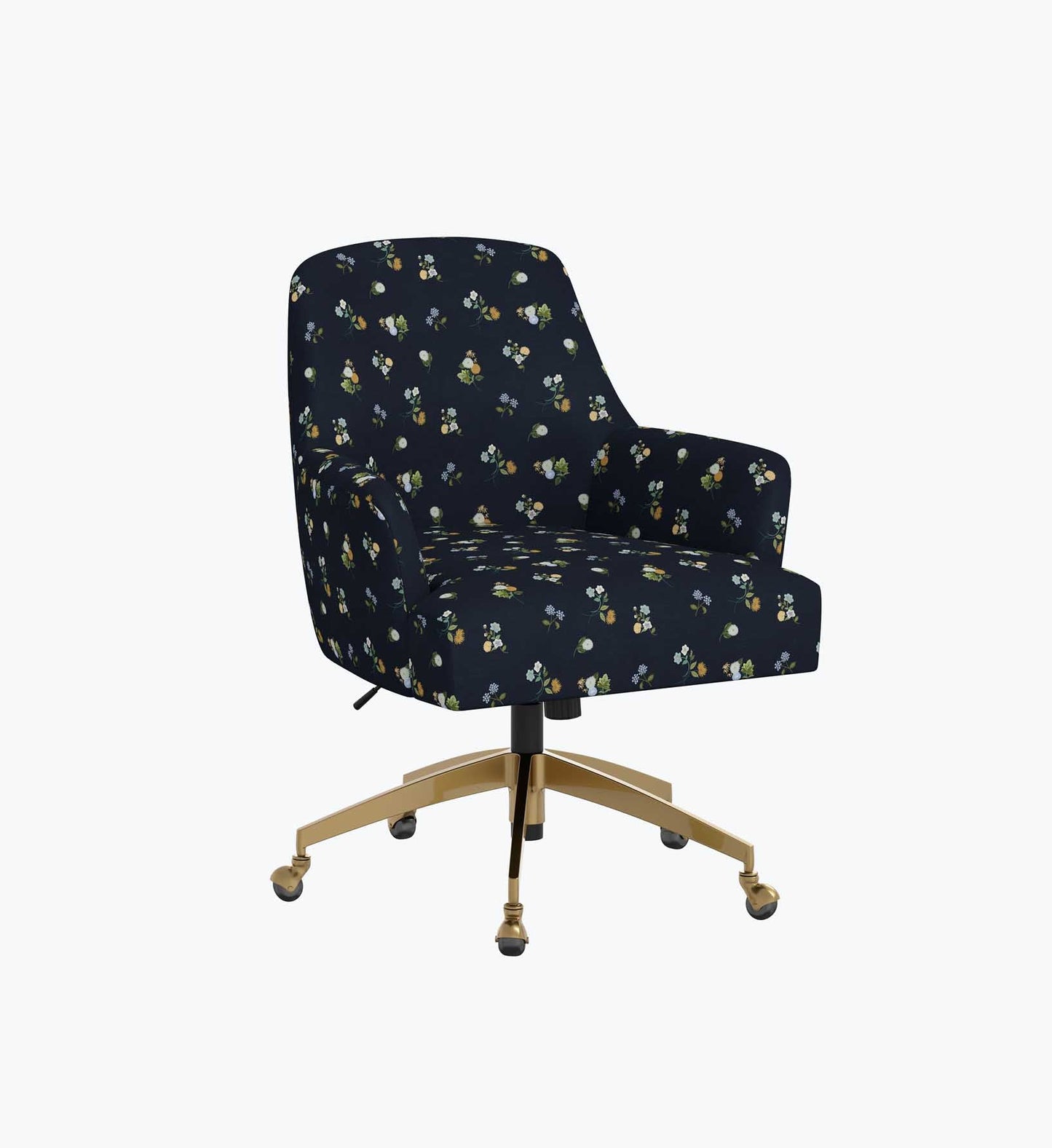 Cambridge Desk Chair - Ditsy Dahlia Navy - Premium Design Accessory