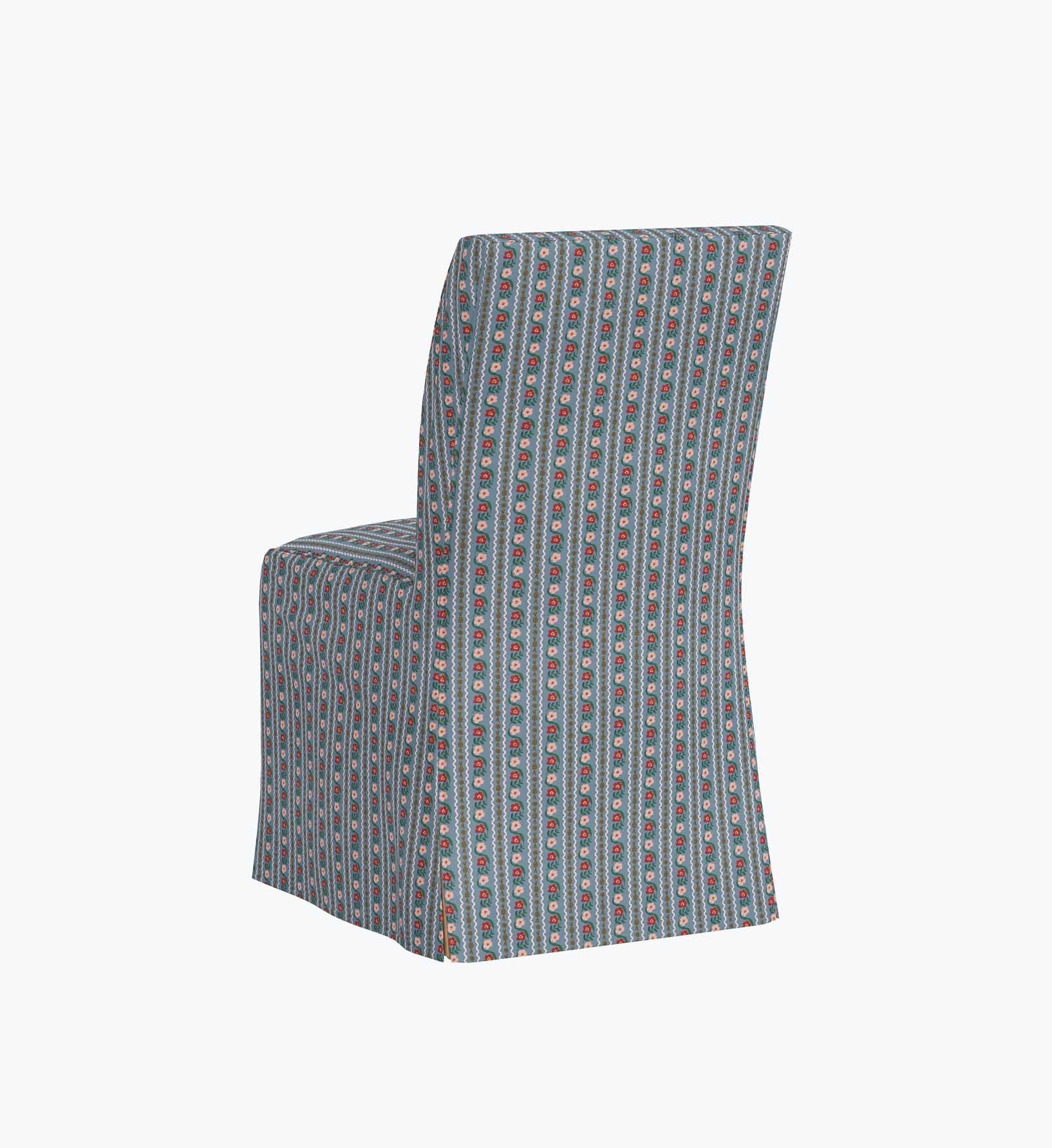 Frances Slipcover Dining Chair - Delphine