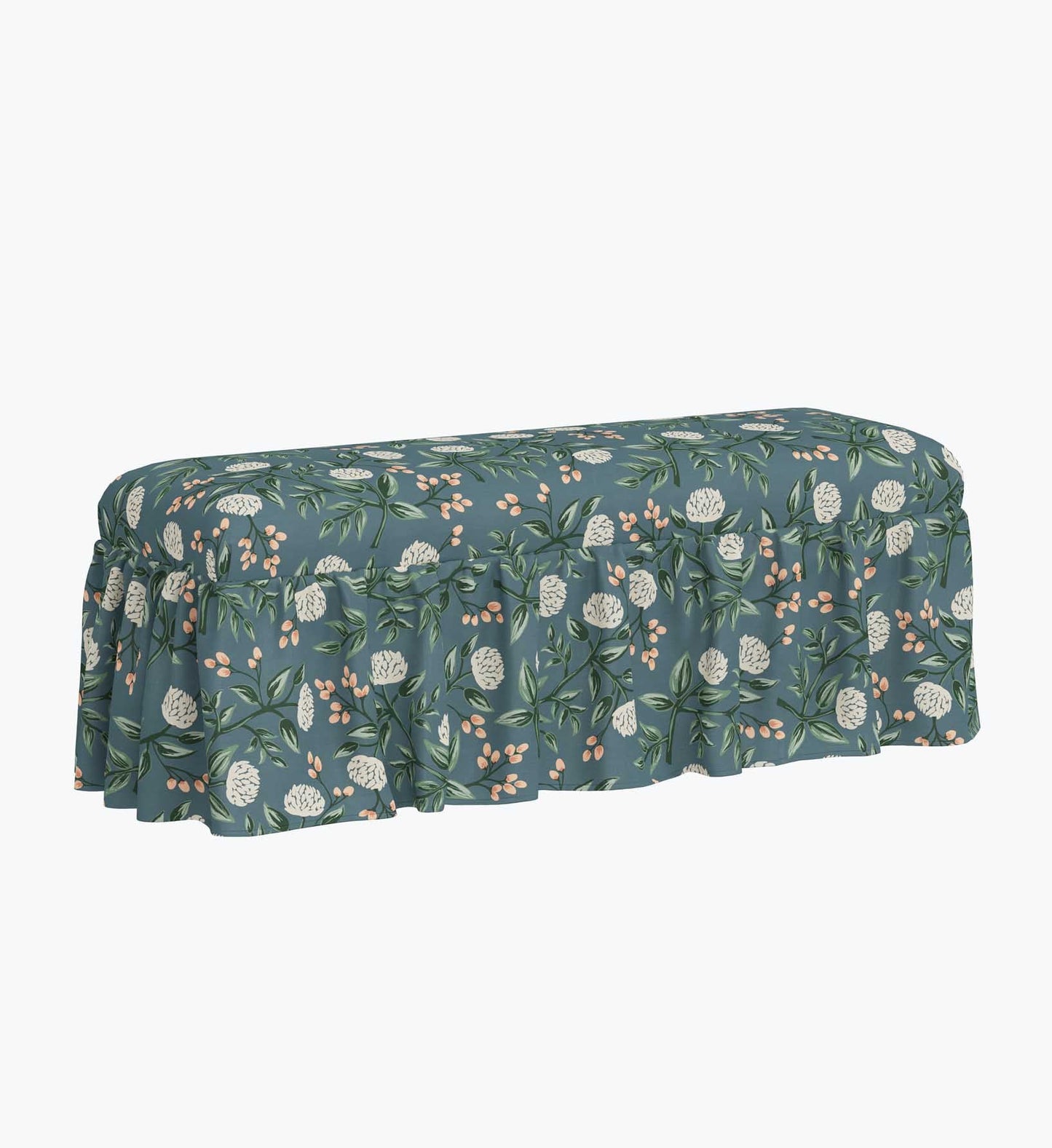 Surrey Dining Bench - Peonies - Premium Design Accessory