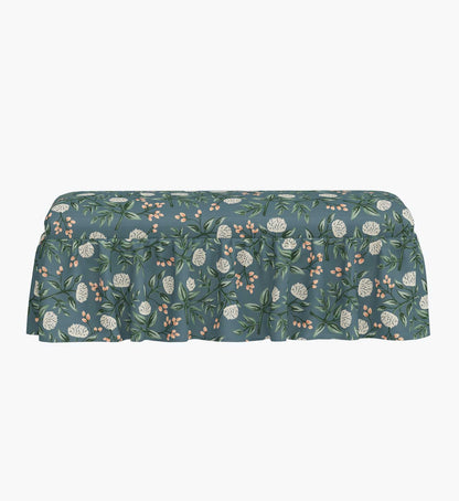 Surrey Dining Bench - Peonies