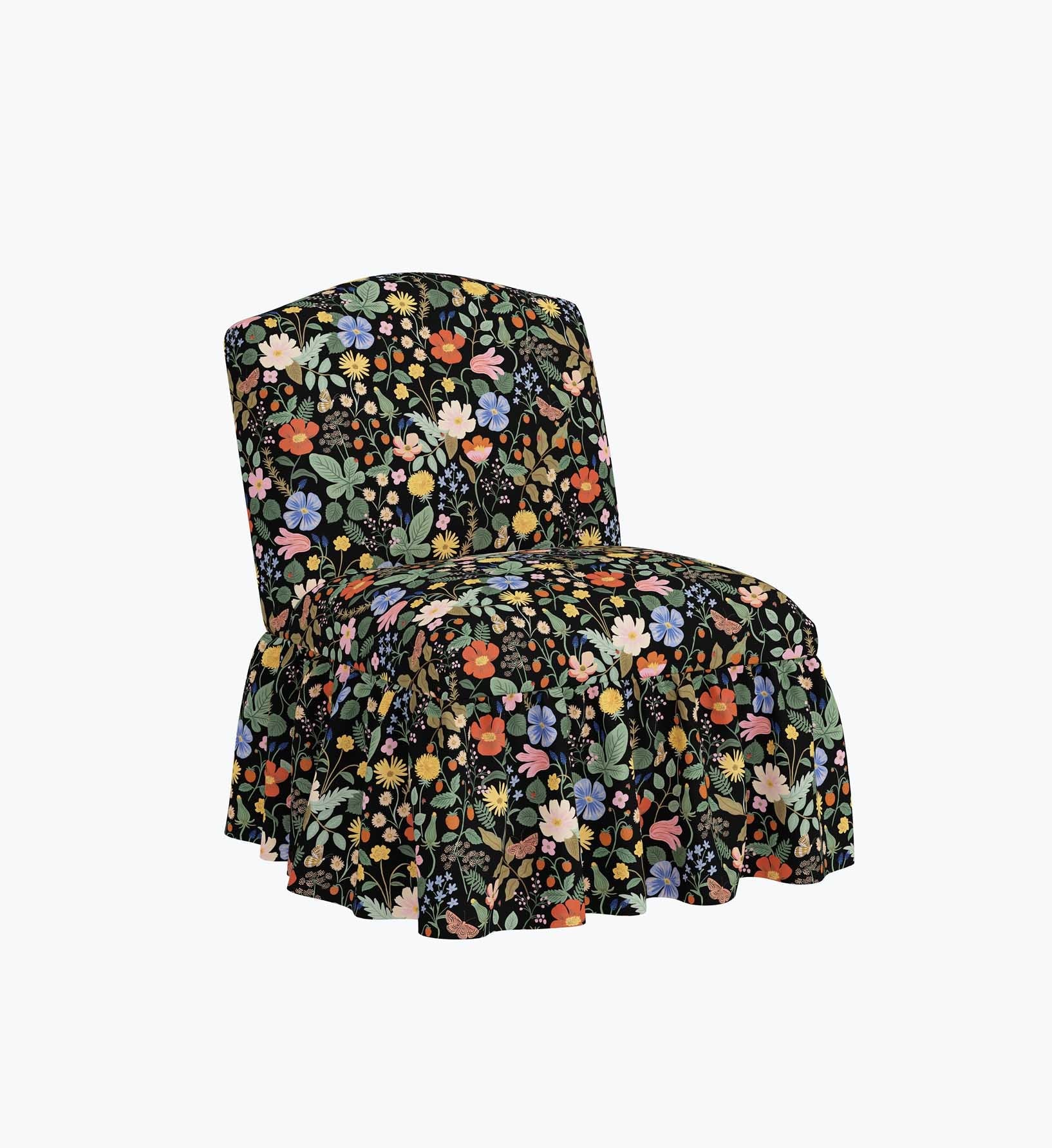 Edie Slipper Chair - Strawberry Fields - Premium Design Accessory