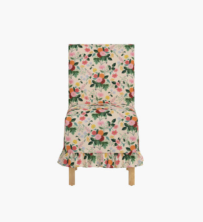 Louise Slipcover Dining Chair - Dahlia