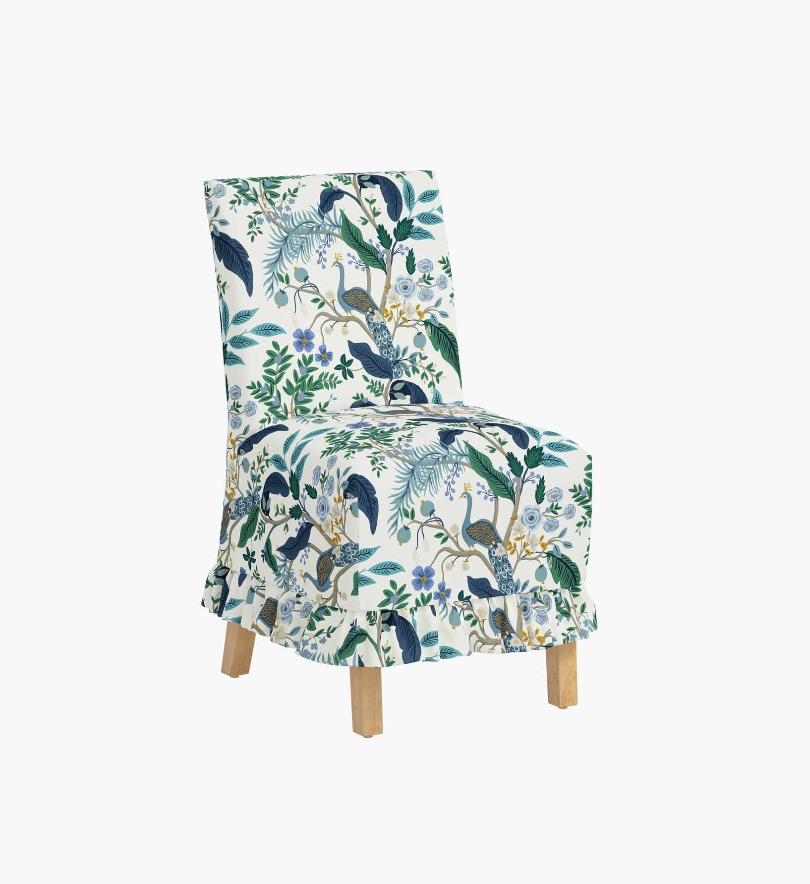 Louise Slipcover - Peacock - Premium Design Accessory