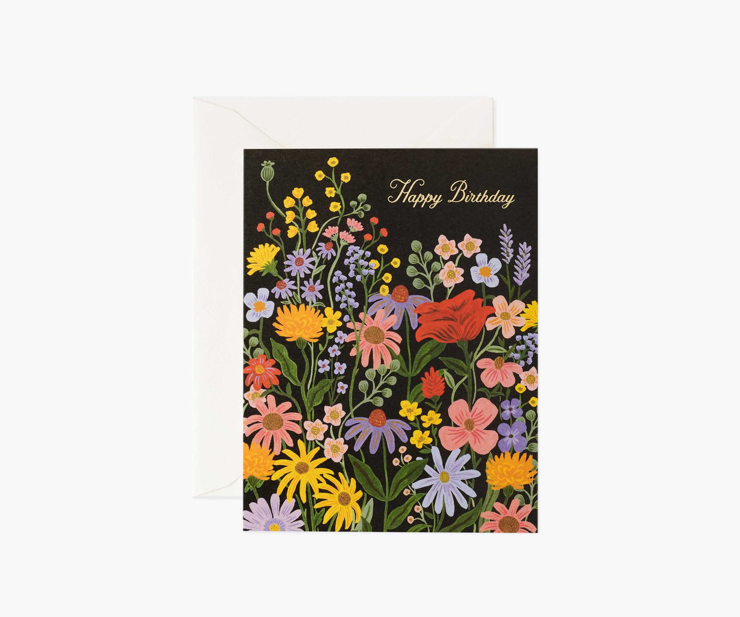 Prairie Garden Birthday Card - Single Card - Greeting Card with Envelope