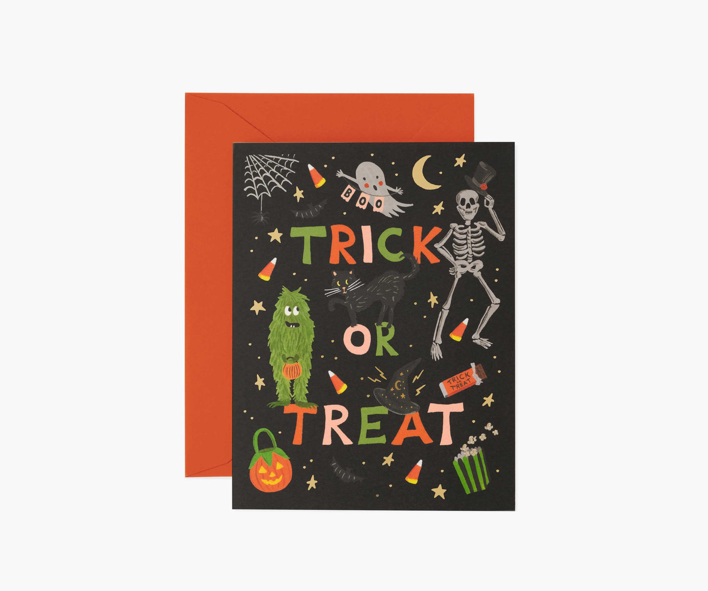 Halloween Parade Halloween Card - Single Card - Halloween Greeting Card