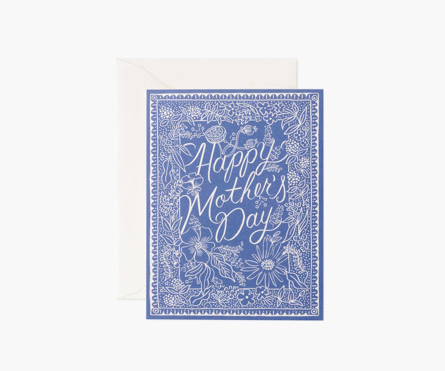 Delft Mother's Day Card - Single Card - Greeting Card with Envelope