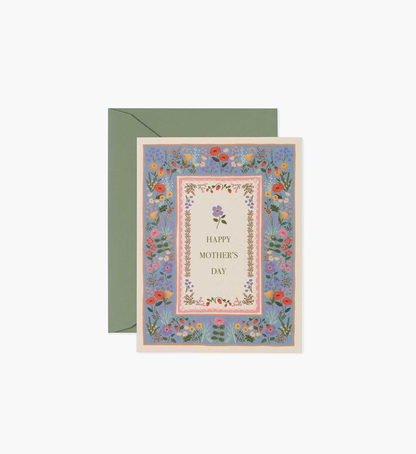 Trellis Mother's Day Card - Single Card - Greeting Card with Envelope