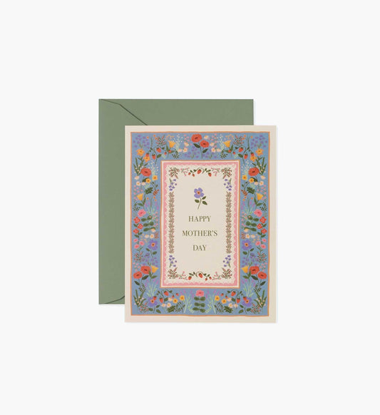 Trellis Mother's Day Card - Single Card - Greeting Card with Envelope