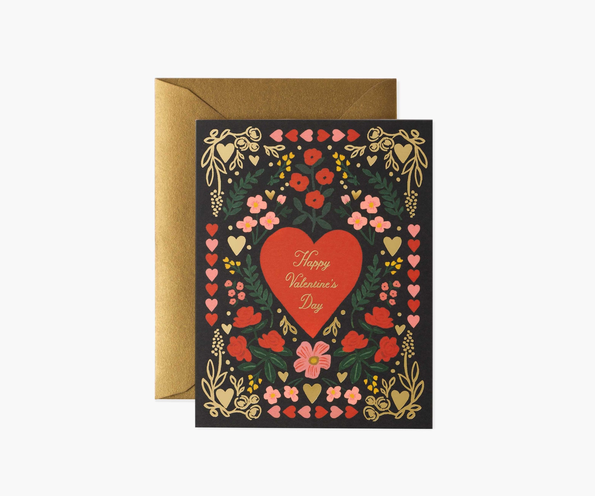 Juliet Valentine's Day Card - Single Card - Greeting Card with Envelope