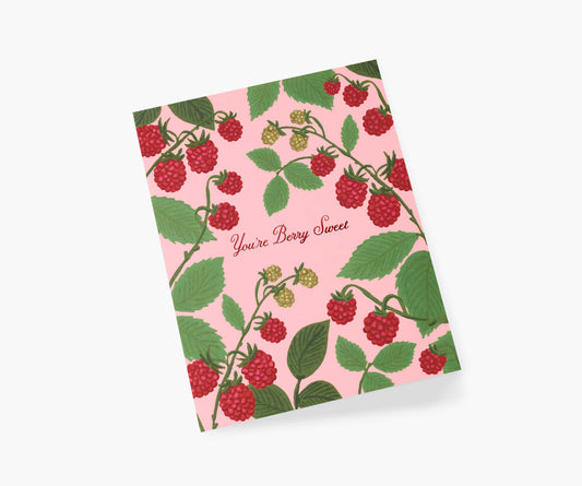 You're Berry Sweet Love & Friendship Card - Single Card